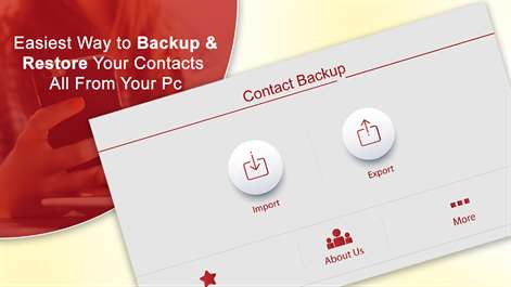 My Contacts Backup Screenshots 1