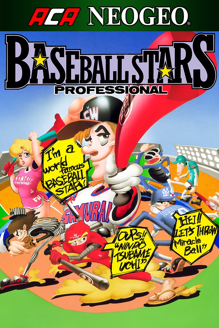 ACA NEOGEO BASEBALL STARS PROFESSIONAL image