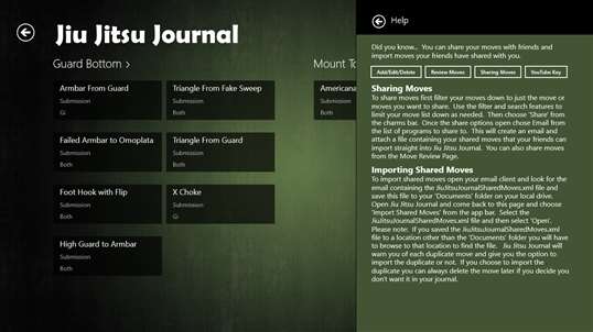 Jiu Jitsu Journal screenshot 4