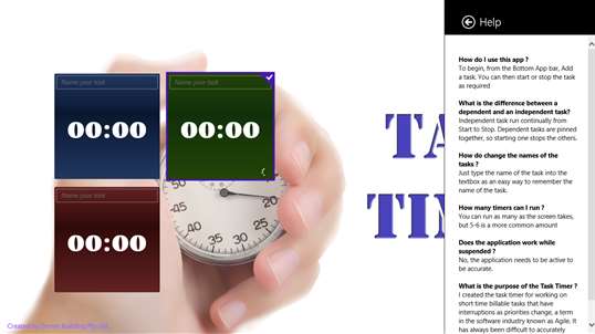 Task Timer screenshot 3