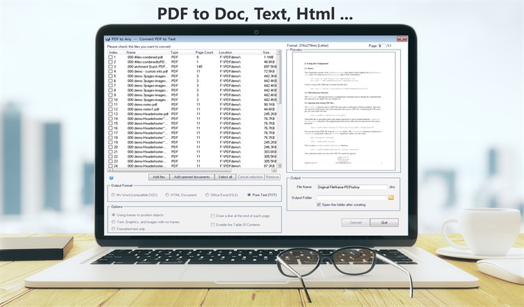 PDF Converter to 15 Formats - PDFCool - PC - (Windows)