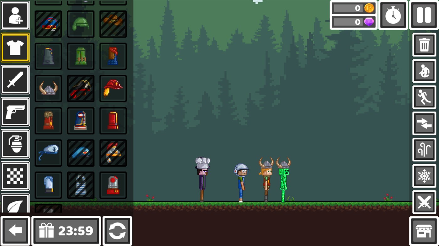 #1. Block Craft Sandbox (Windows) Podle: Nano Ent