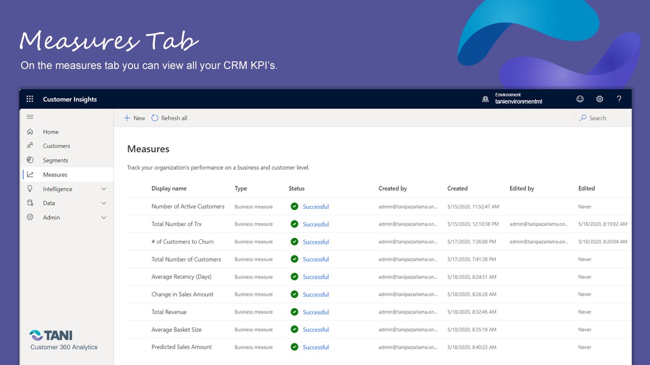 Snapshot 3 of Customer 360 Analytics