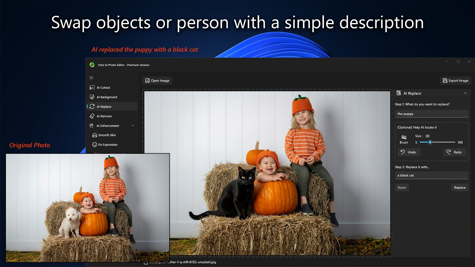 Foto AI Photo Editor screenshot