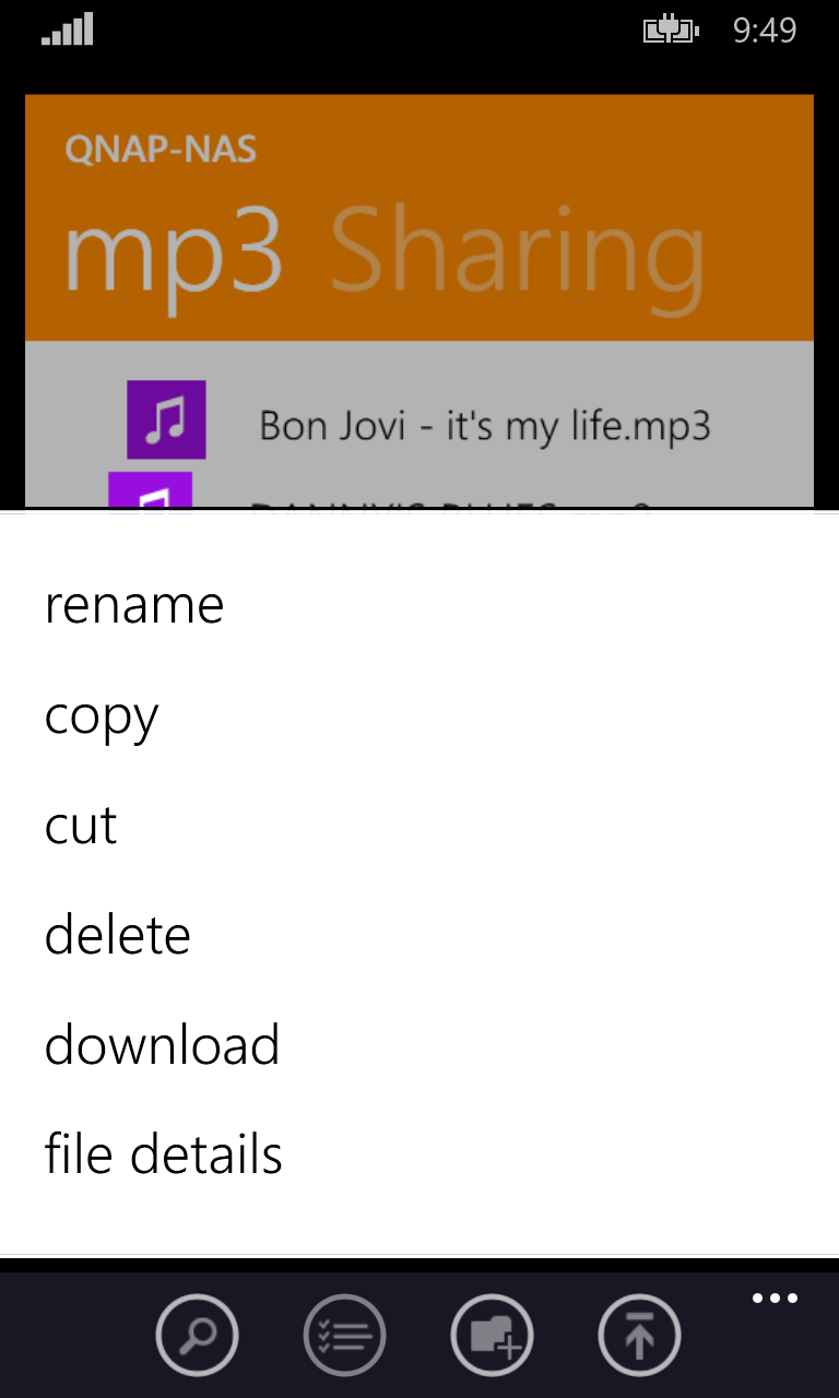 Qfile for Windows 10 Mobile