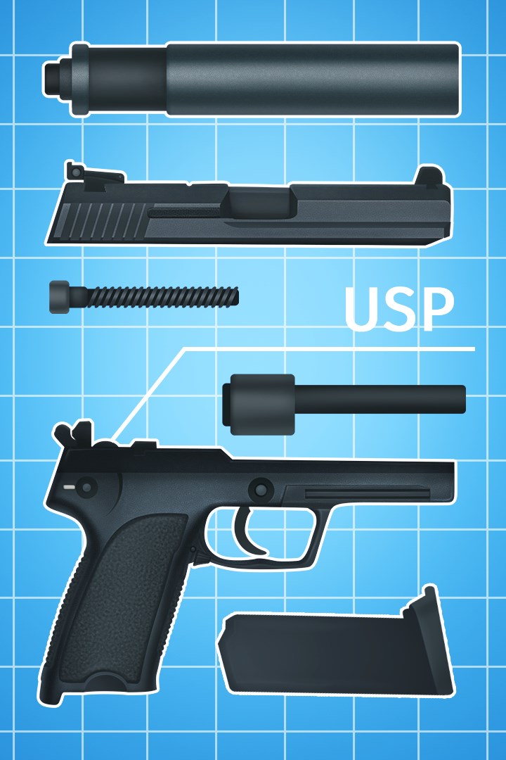 Купить ключ дешево Симулятор Оружия. Собери пистолет, автомат, AK-47 и другое огнестрельное оружие (Mobile)