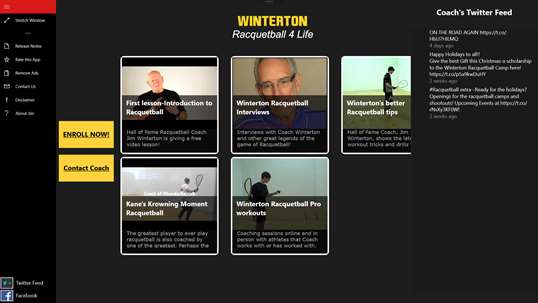 Winterton Racquetball 4 Life screenshot 1