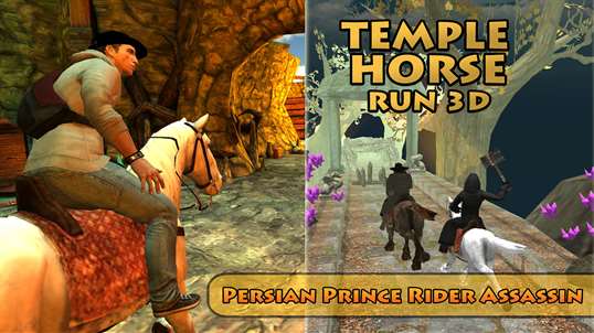 Temple Horse Run - Crazy Ghost Chase Brave Rider screenshot 1