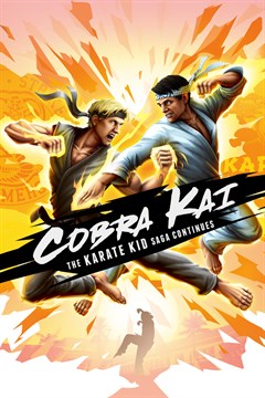 Cover poster for Cobra Kai: The Karate Kid Saga Continues