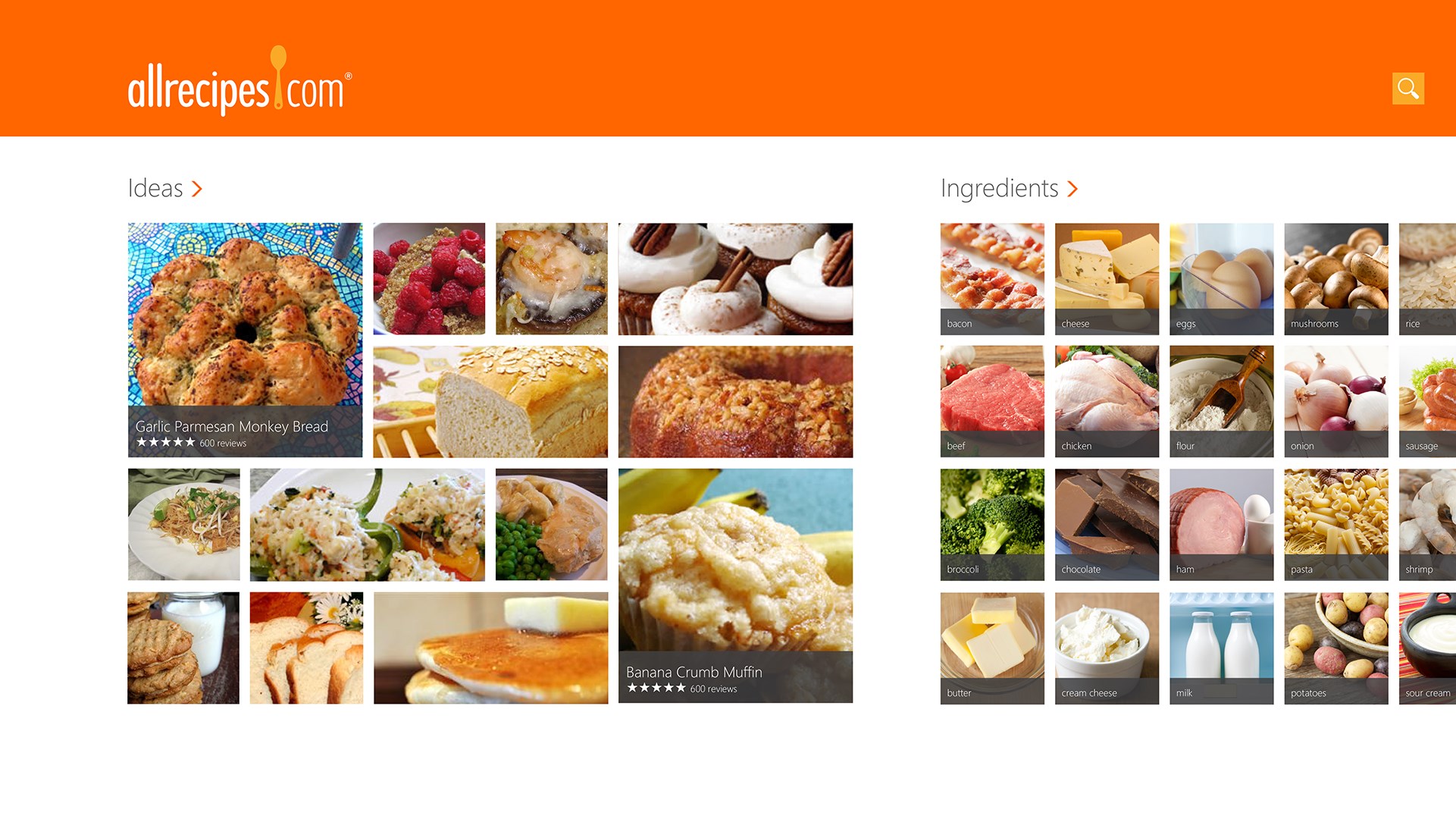 Allrecipes for Windows 10