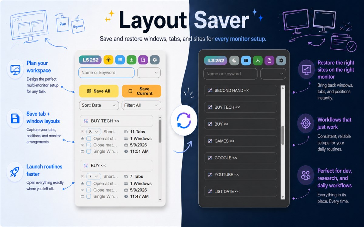 Layout Saver