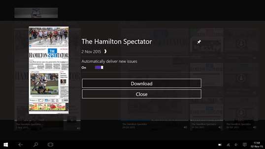 The Hamilton Spectator E-edition screenshot 2
