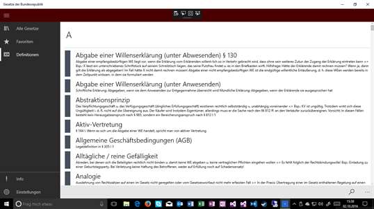 Gesetze der Bundesrepublik screenshot 7