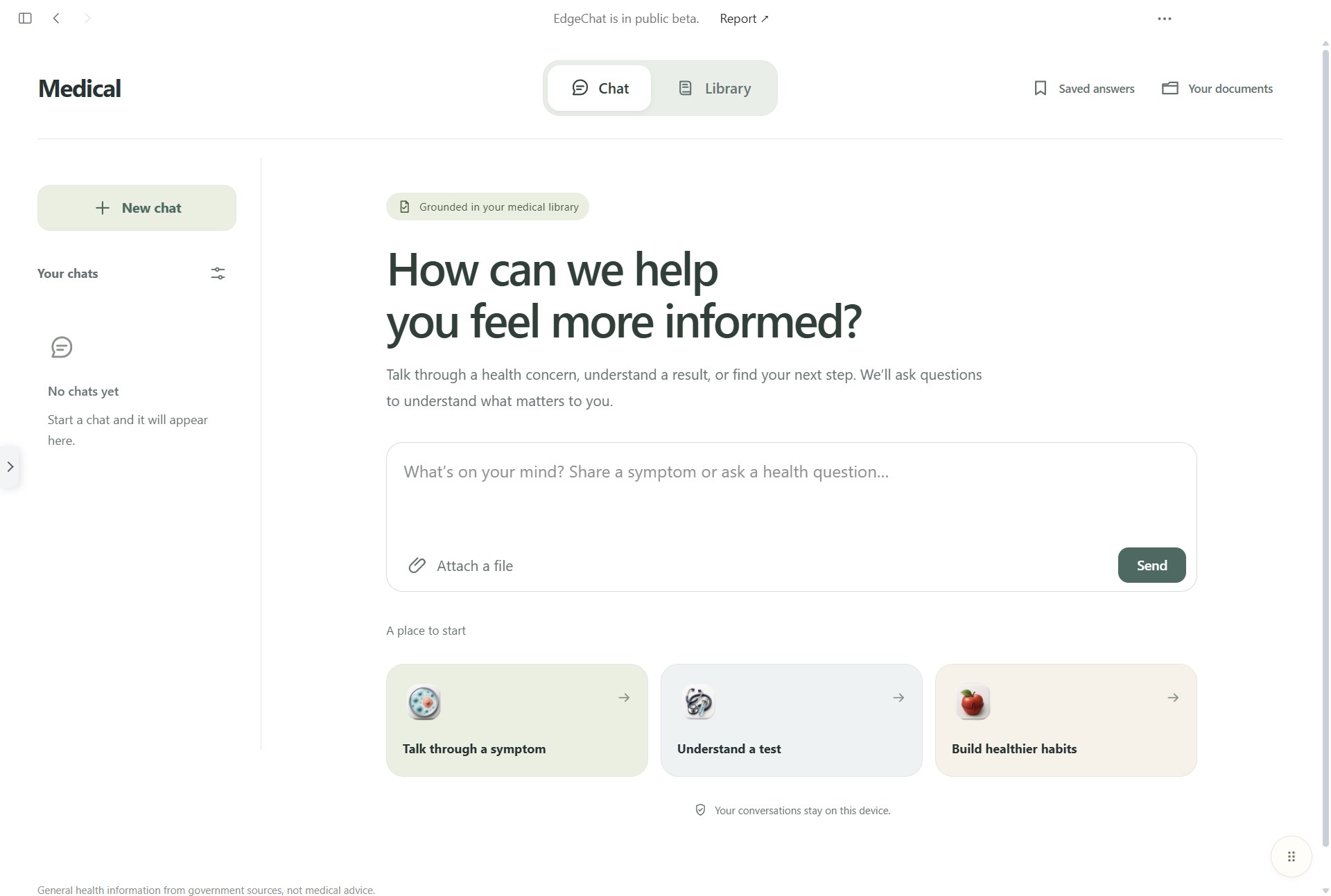 EdgeChat screenshot