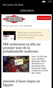 Journaux Français screenshot 5