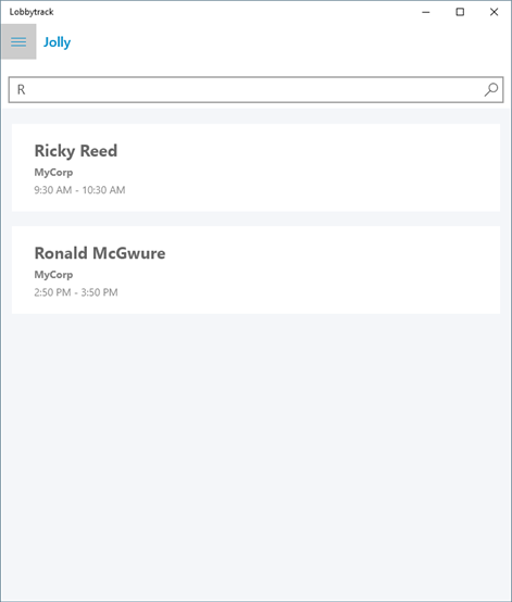 Lobbytrack Screenshots 2
