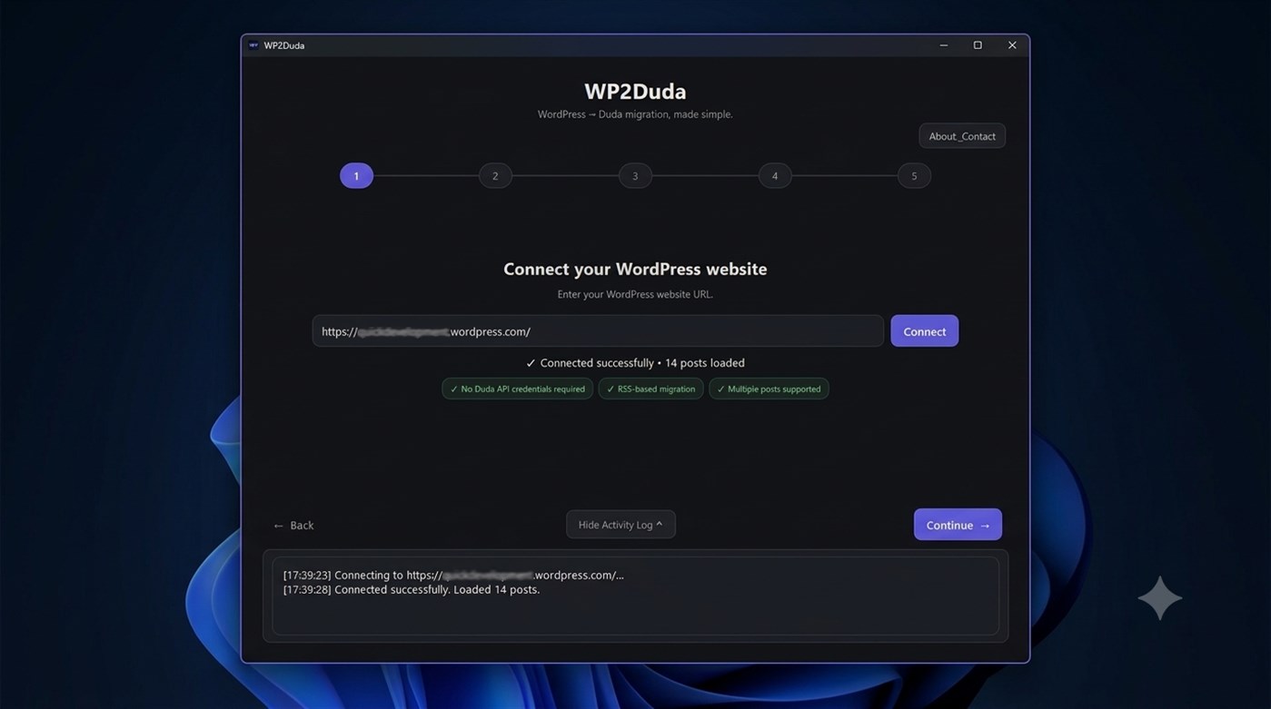 #1. WP2Duda (Windows) Von: VSCreation
