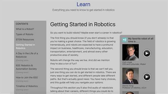Robots Guide screenshot 5
