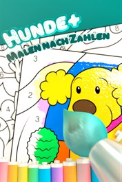 Malen nach Zahlen - Hunde +