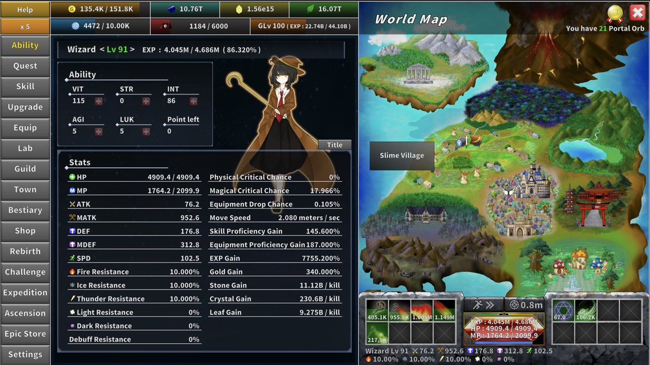 Incremental Epic Hero 2 screenshot 2