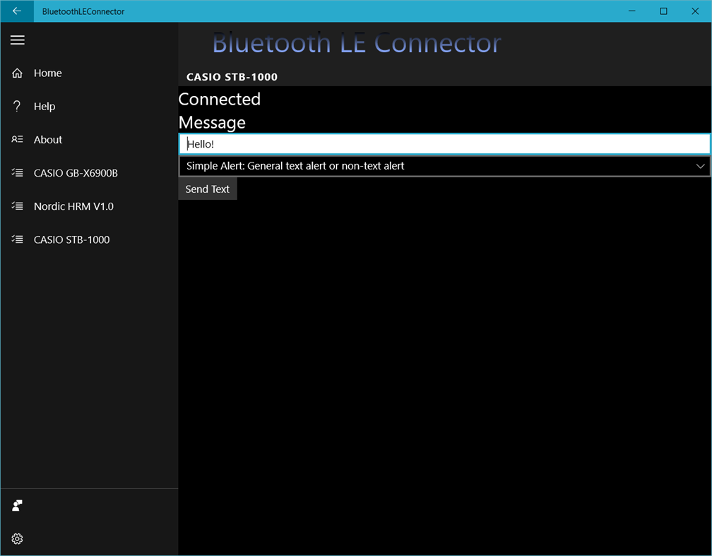 #6. Bluetooth LE Connector (Windows) Podle: Efimov S.V.