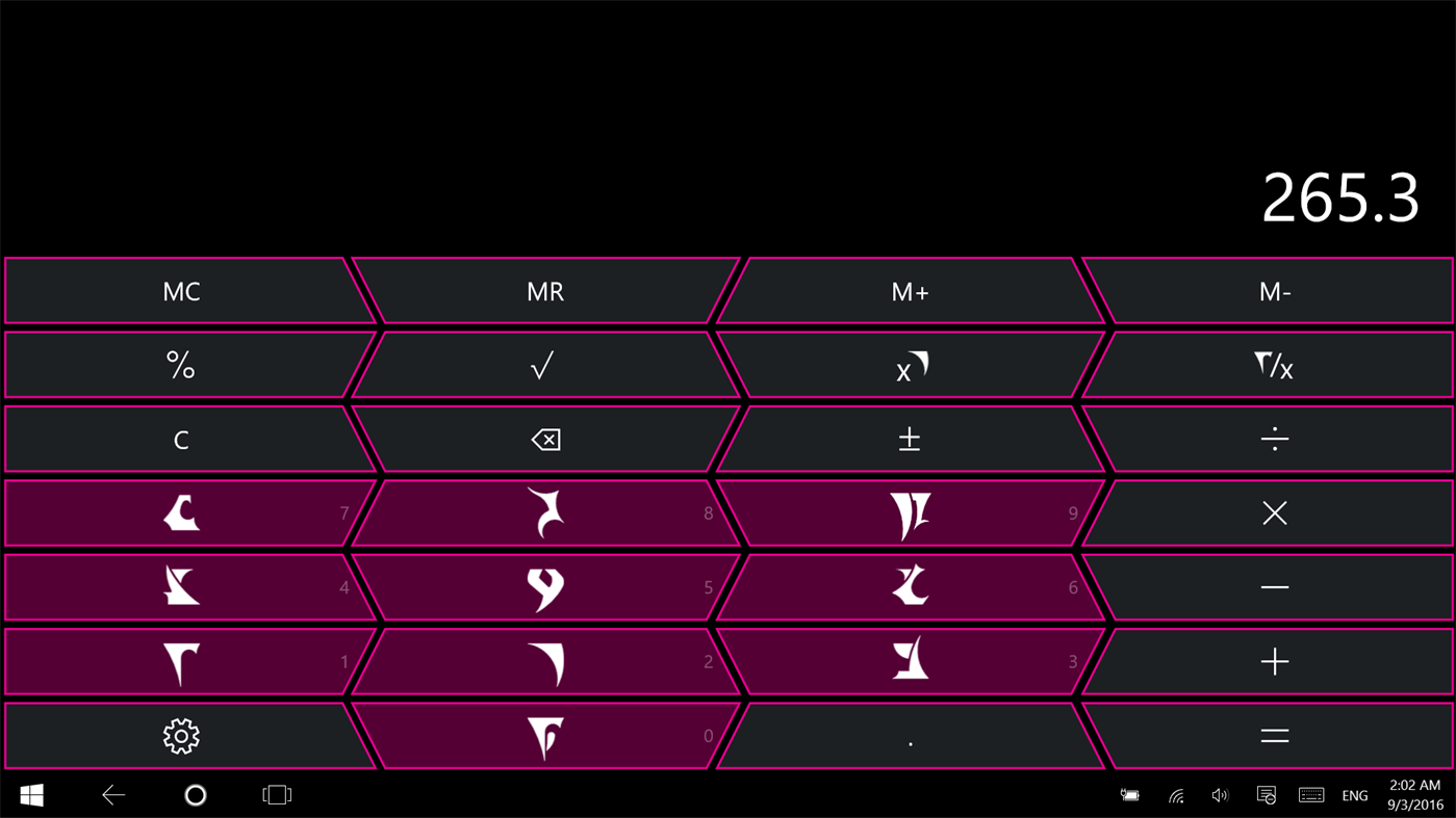#3. K-Calc (Windows) بواسطة: Sinime