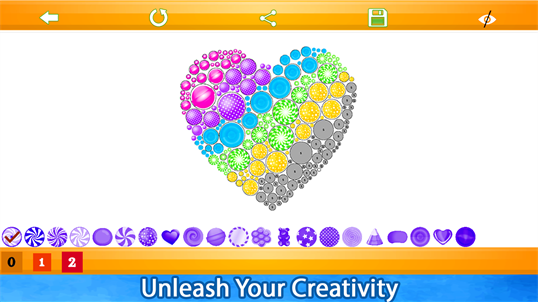 Candy Art Color by Number screenshot 4