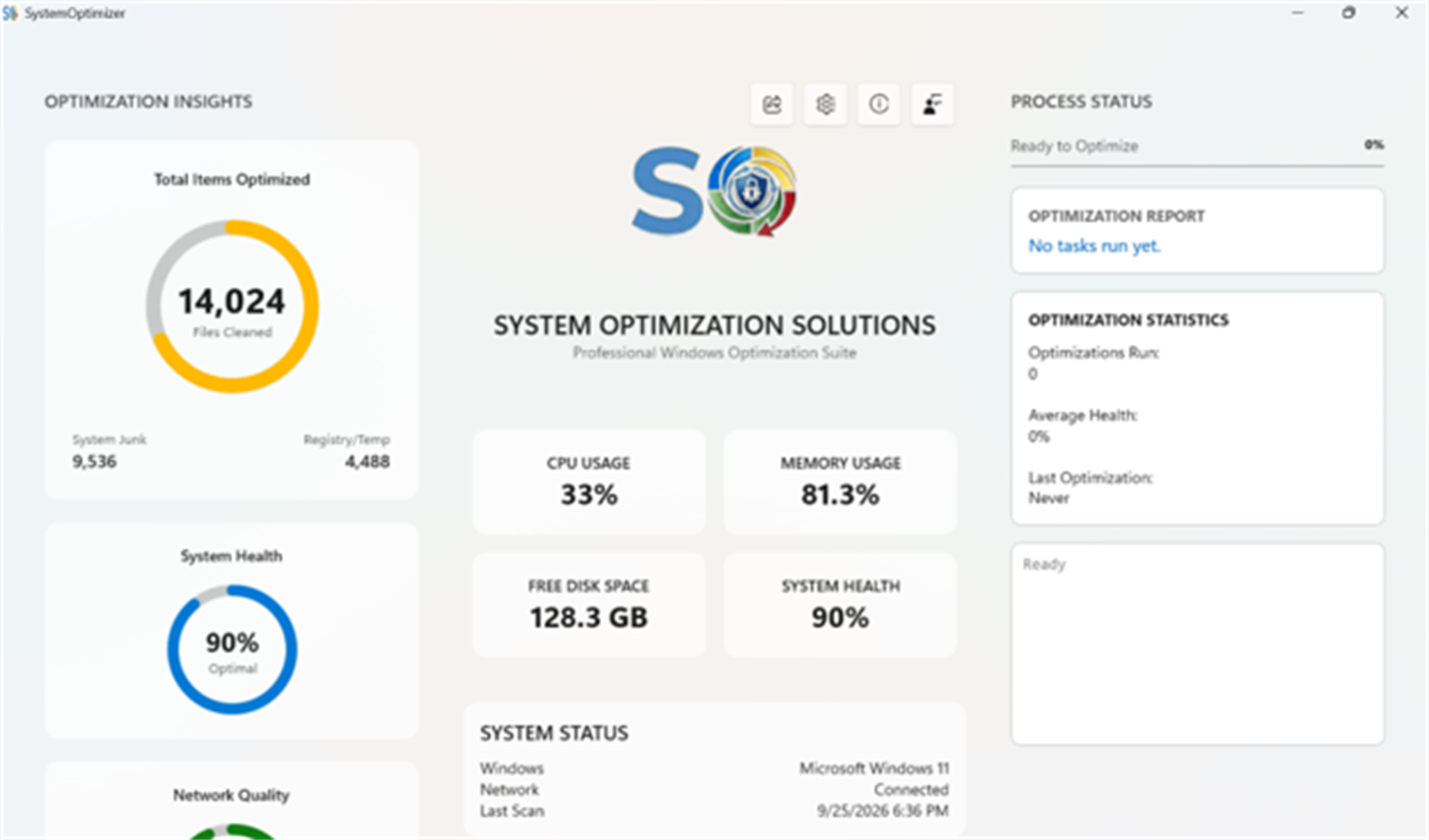 #2. SO (System Optimization) (Windows) di: AppSolutions