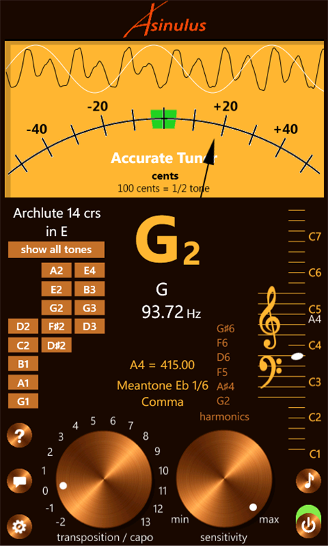 Accurate Tuner Pro Screenshots 1
