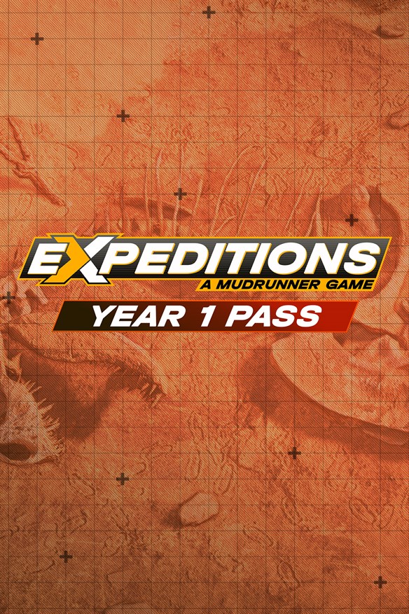 Expeditions: A MudRunner Game - Year 1 Pass (Windows) Xbox Series X|S and Xbox One cover art