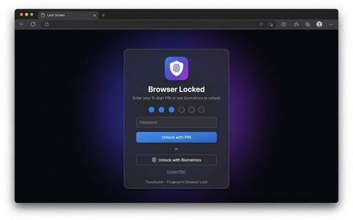 TouchLock – Fingerprint Browser Lock Stats, Downloads & Safety Check ...