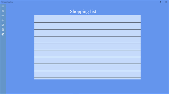 Simple shopping screenshot 2