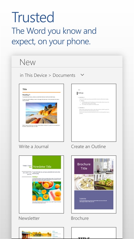 Word Mobile Screenshot