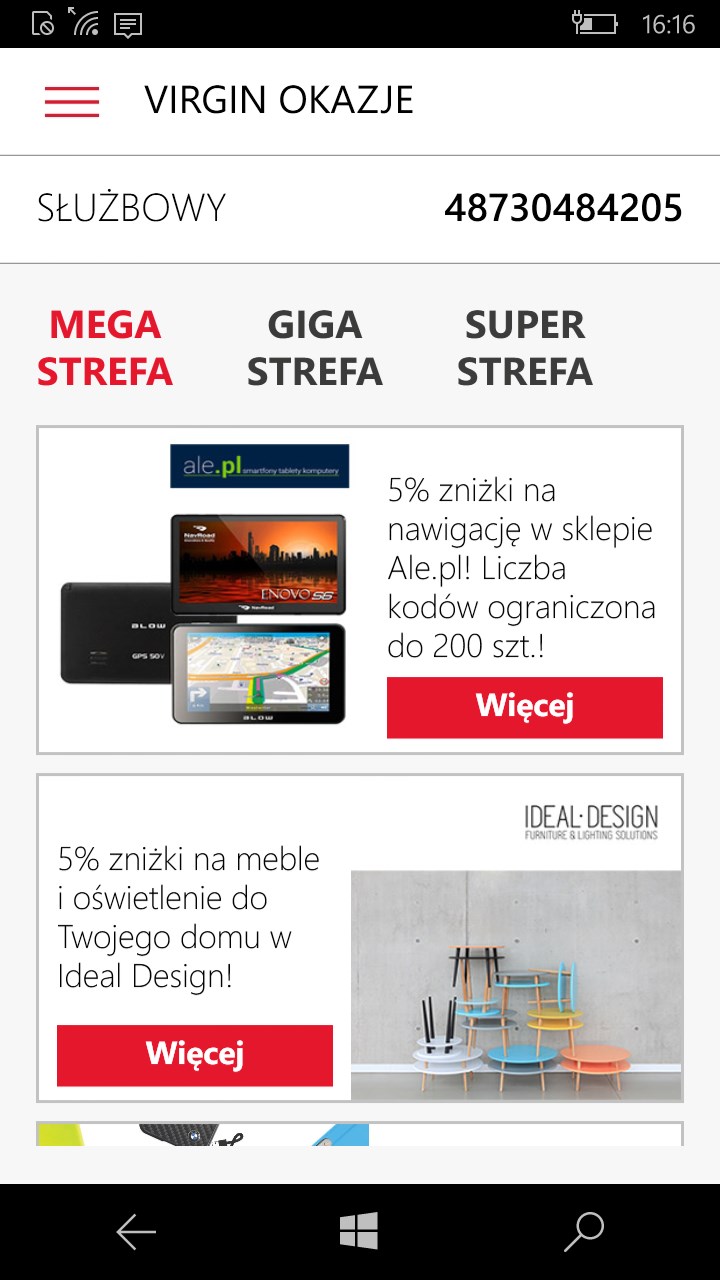 Screenshot 6 Klub Virgin Mobile windows