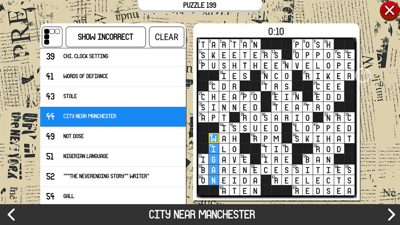 #4. Crossword Maven (Windows) 由: PandaSoftwares