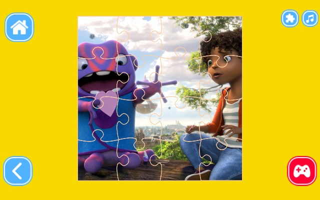 Home Movie Jigsaw Puzzle Game