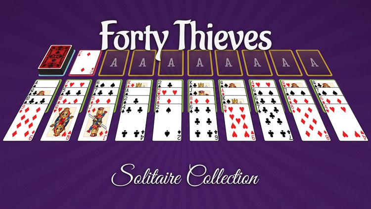 Forty Thieves - Solitaire Collection - Xbox - (Xbox)