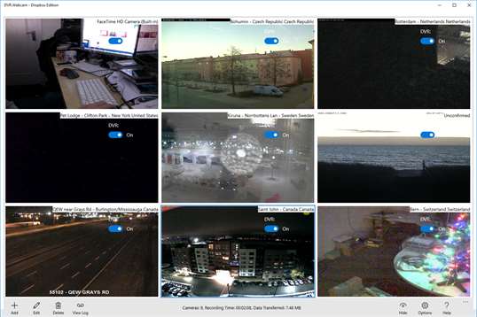 DVR.Webcam - Dropbox Edition screenshot 2