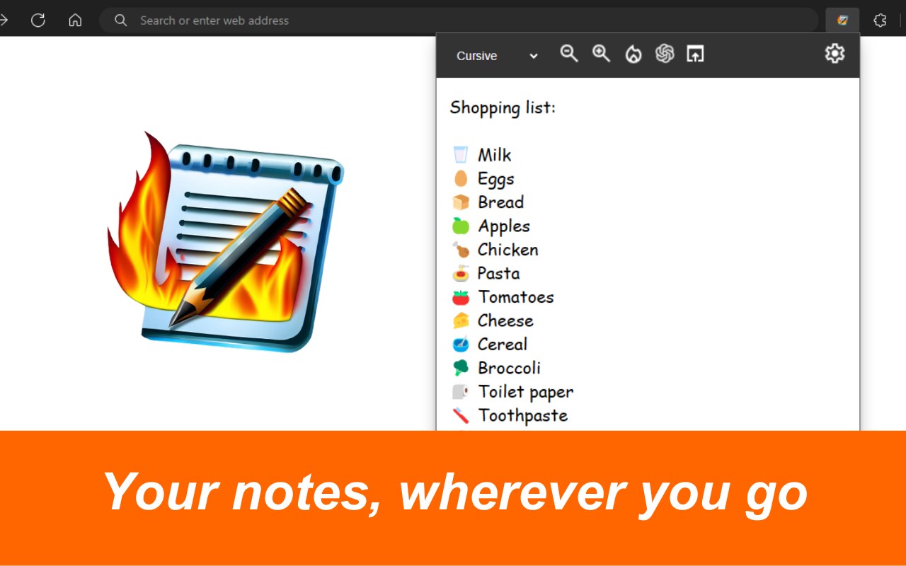 FireNotes - Notepad