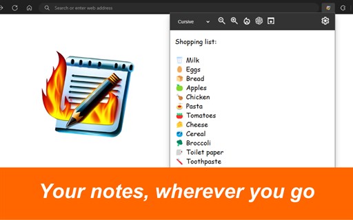 FireNotes - Quick & Secure Notepad Extension