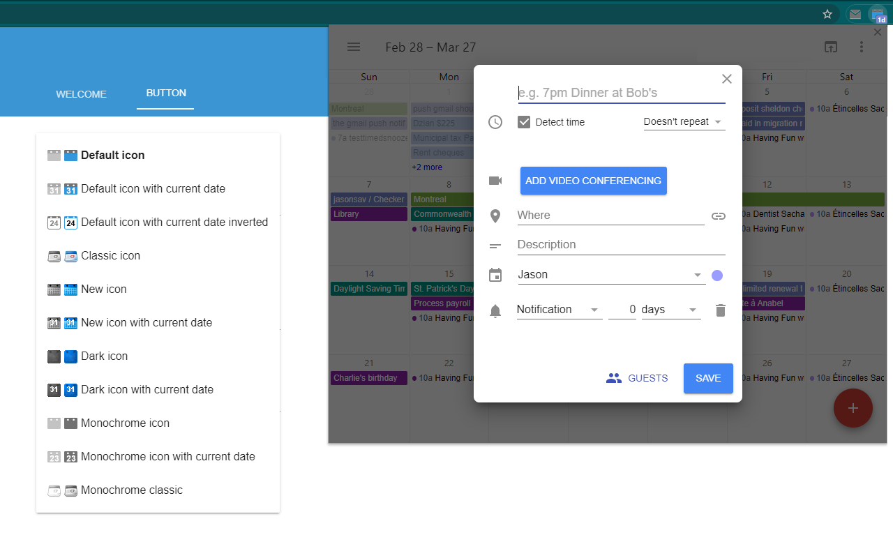 Checker Plus for Google Calendar™ Edge Addon