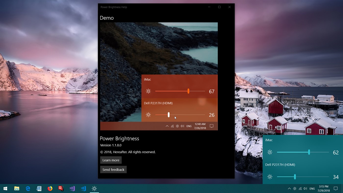 #3. Power Brightness for Windows 10 (Windows) 由: Hereafter2