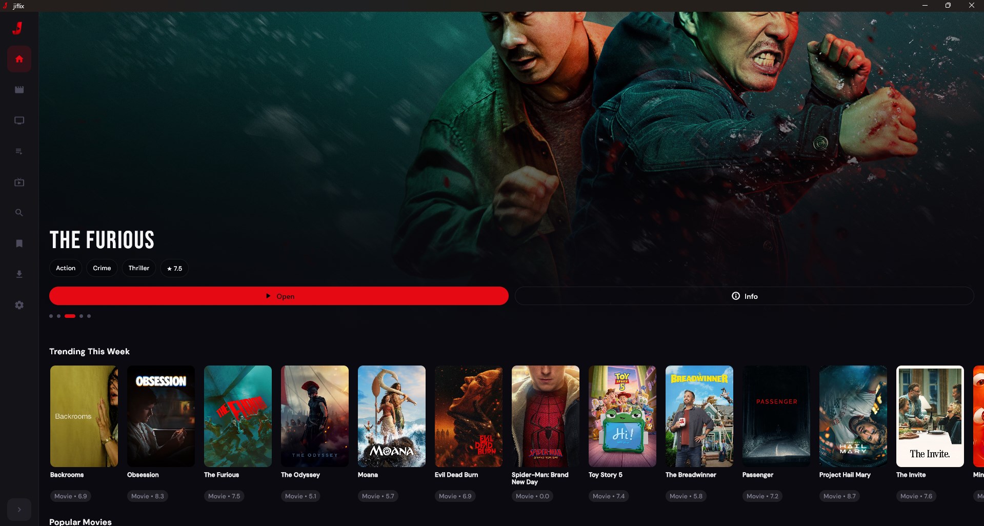 Ji-Flix screenshot