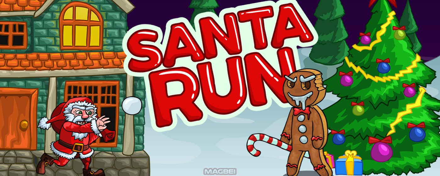 Santa Run Game - Runs Offline