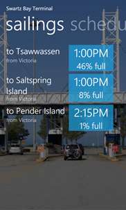 BC Ferries Sailing Information screenshot 8