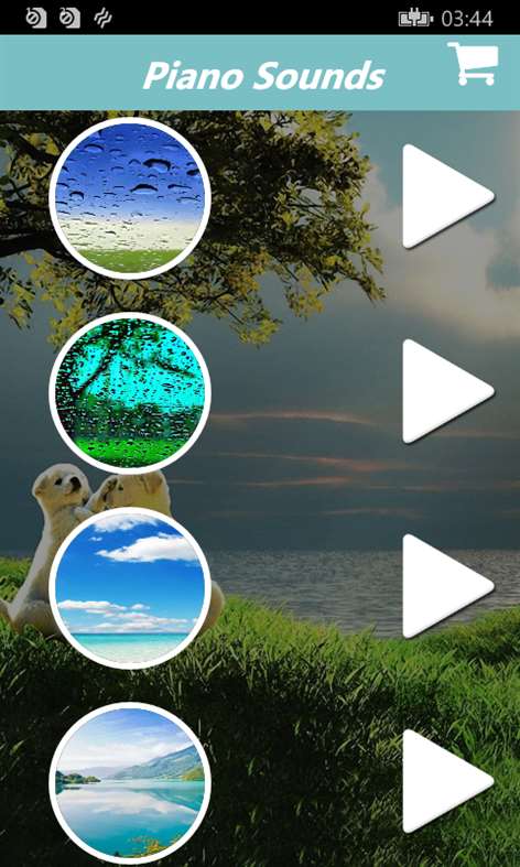 Sleeping Piano:Piano Lullabies With Nature Sounds Screenshots 1