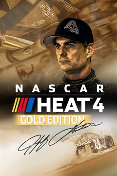 Cover poster for NASCAR Heat 4 - Gold Edition