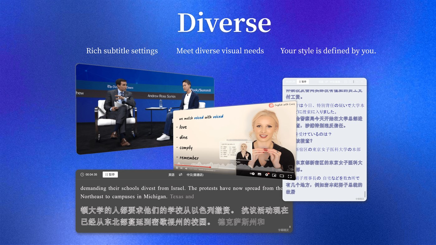 #5. Newtranx Subtitler (Windows) 由: 新译科技