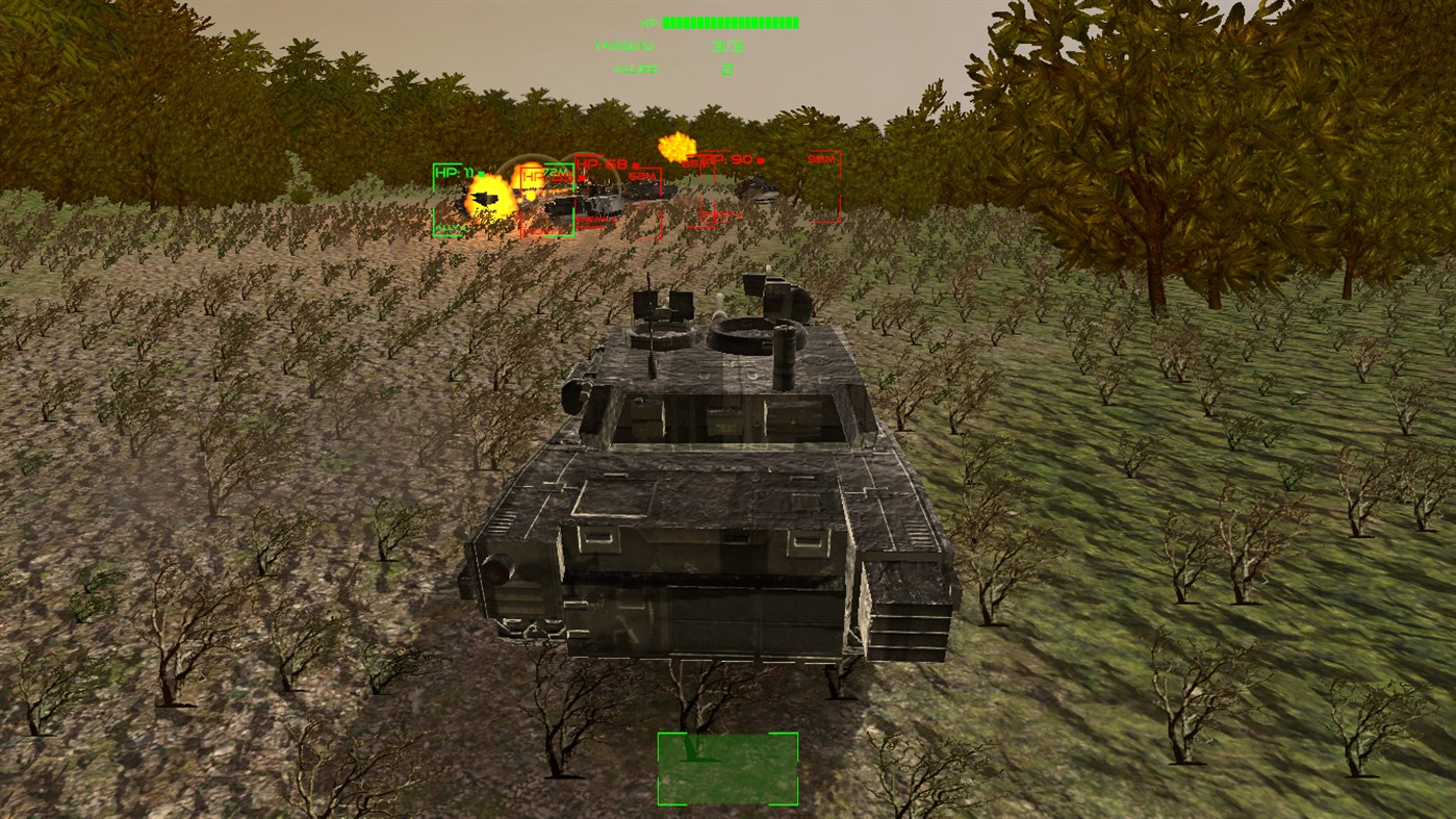 #3. Tanks Battle Ahead (Windows) By: x