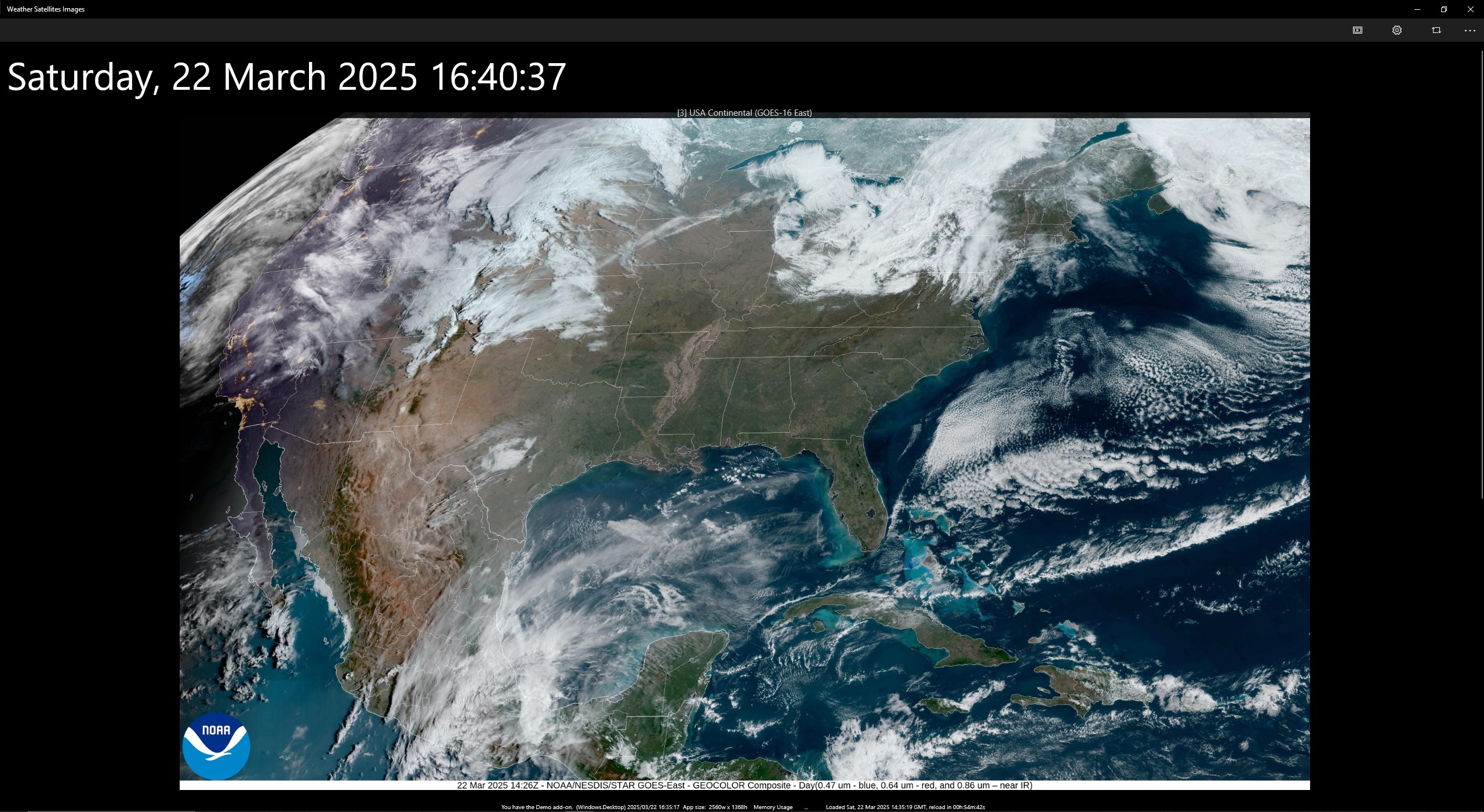 Weather Satellites Images screenshot